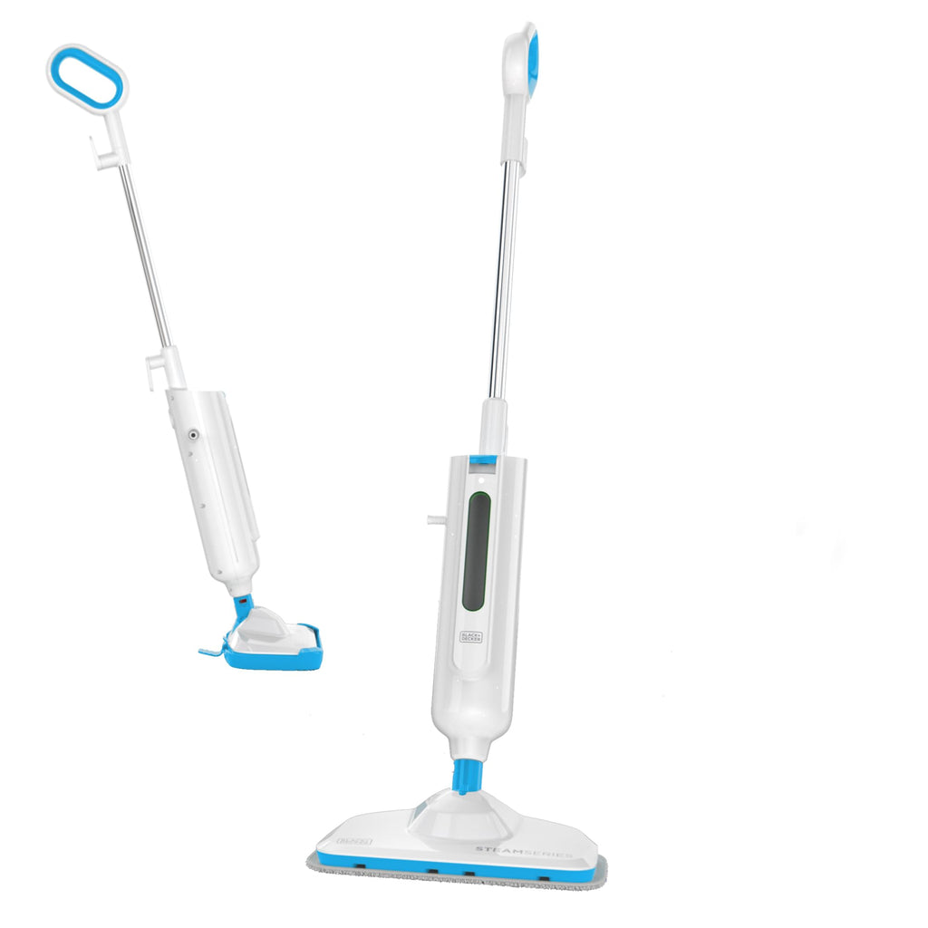 1300W Steam Mop with Carpet Glider and 2 Microfiber Pads D43890