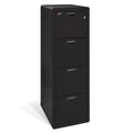 Black 4 Drawer Fire Rated File Cabinet S8093
