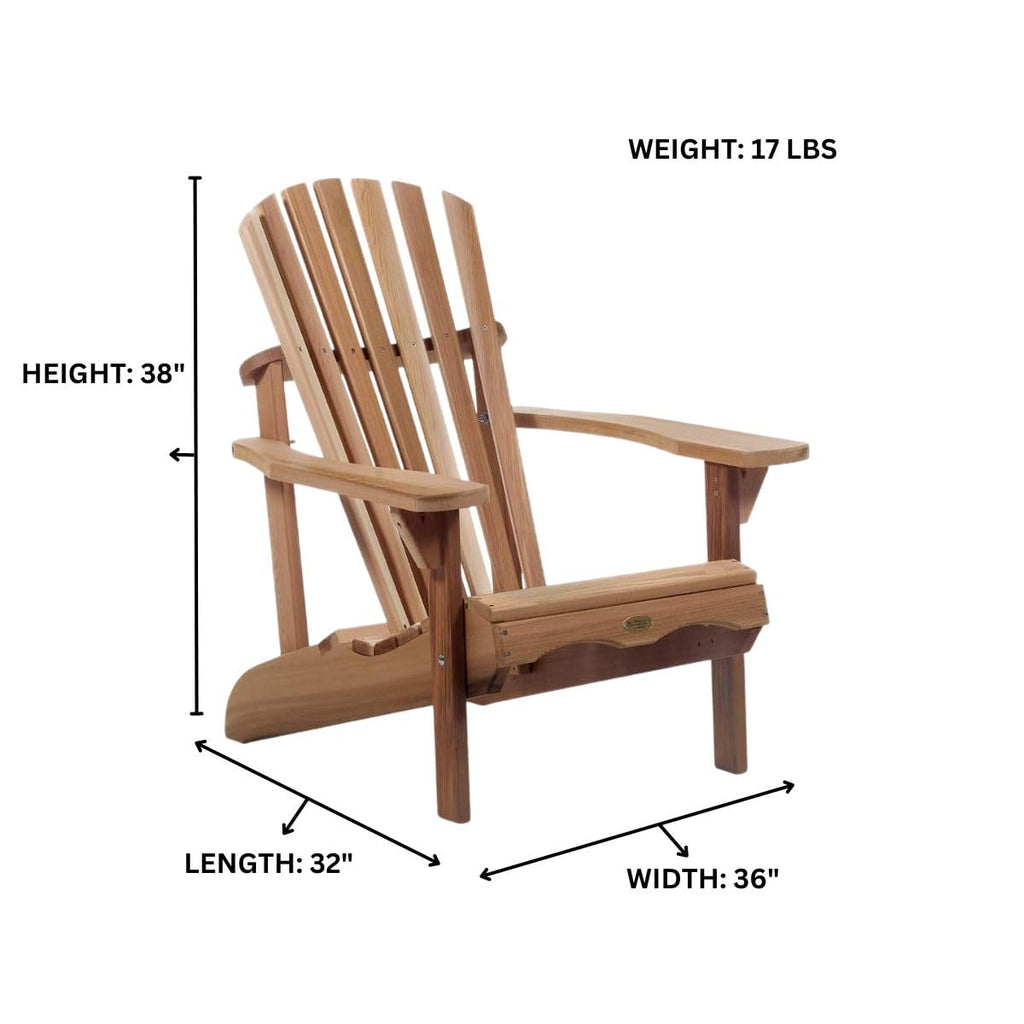 3-Piece Cedar Chair and Table Set N26604