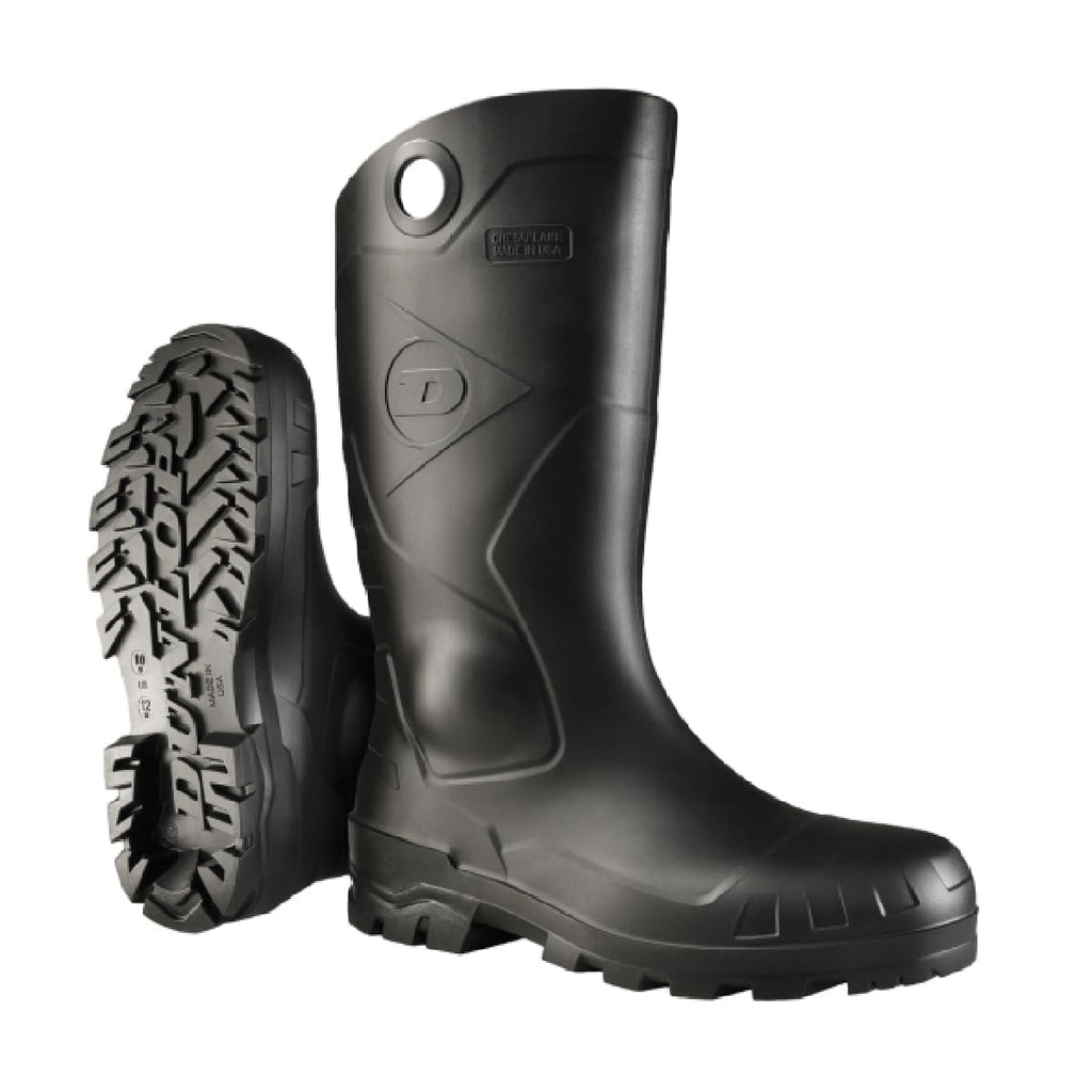 Black Rubber Boots P701
