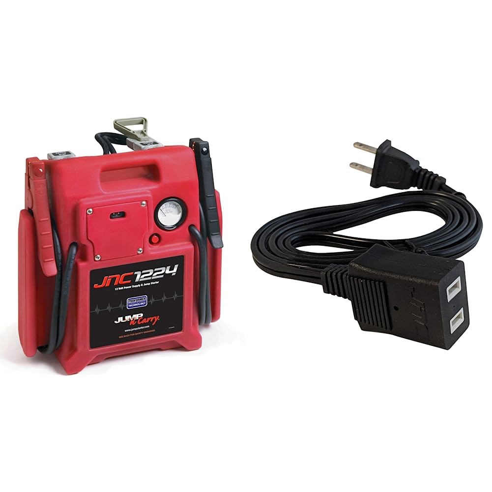 12/24V Jump Starter & Charging Cord, 1 Pack D412011