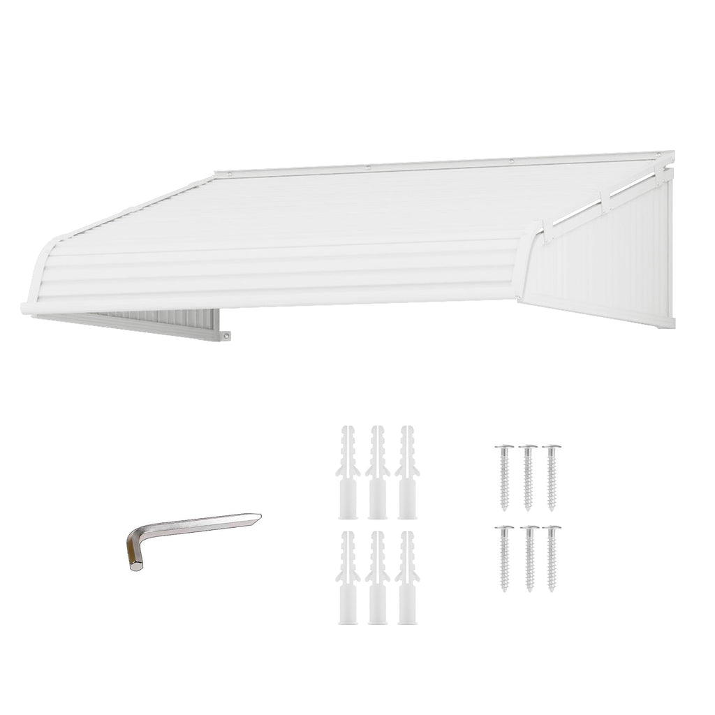 Window Awning with 2 Side Wings S68214