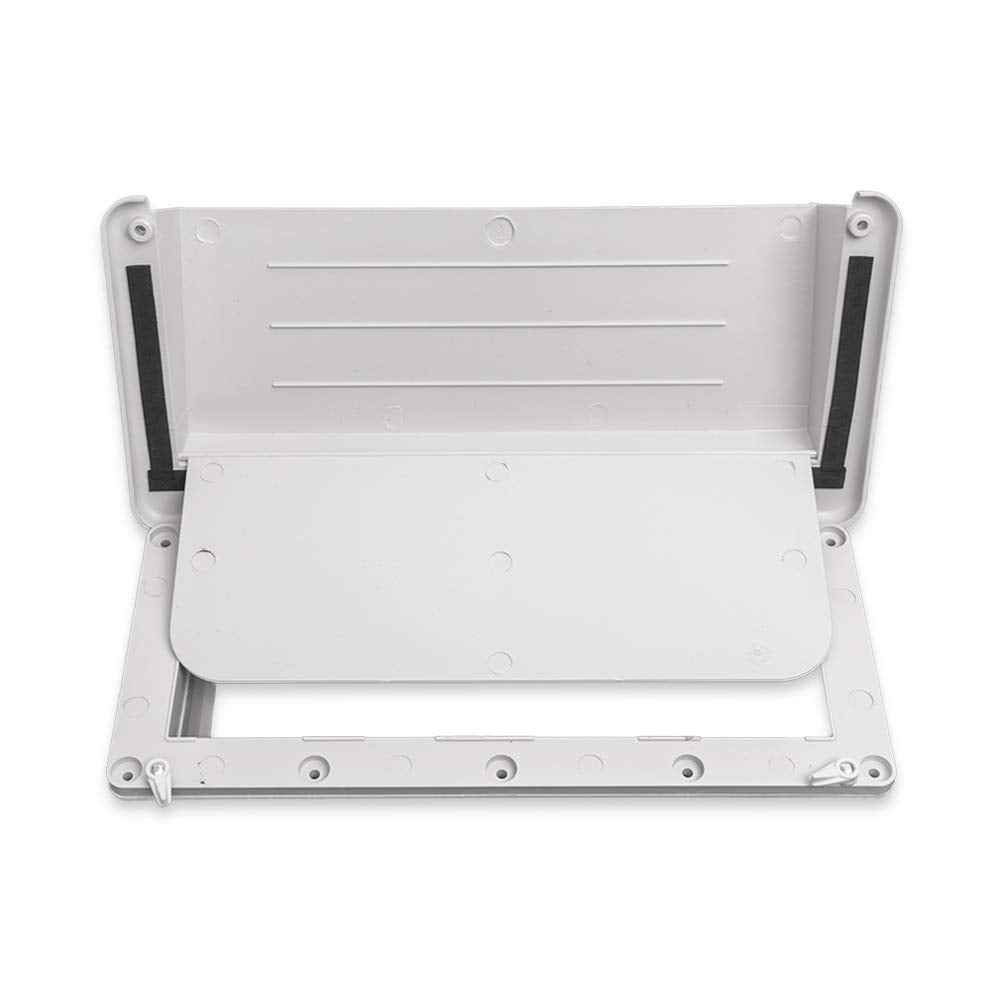 White RV Range Hood Vent Cover O4850