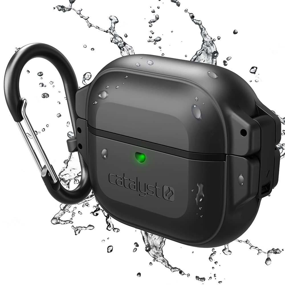 Waterproof Shockproof Protective Case for AirPods 3rd Generation with Carabiner H2635