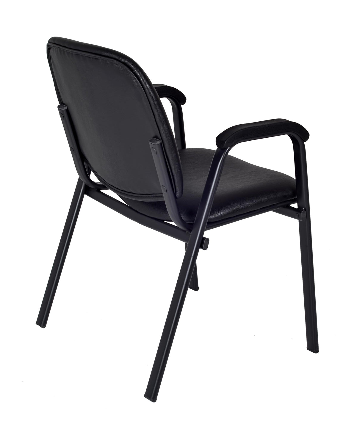 Vinyl Stacking Chair with Arms J7646