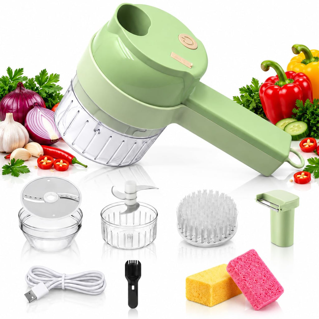5-in-1 Wireless Electric Vegetable Chopper H19447