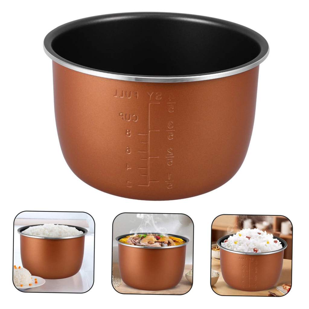 Aluminum Alloy Non Stick Electric Pressure Cooker Inner Pot E7461