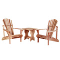 3-Piece Cedar Chair and Table Set N26604