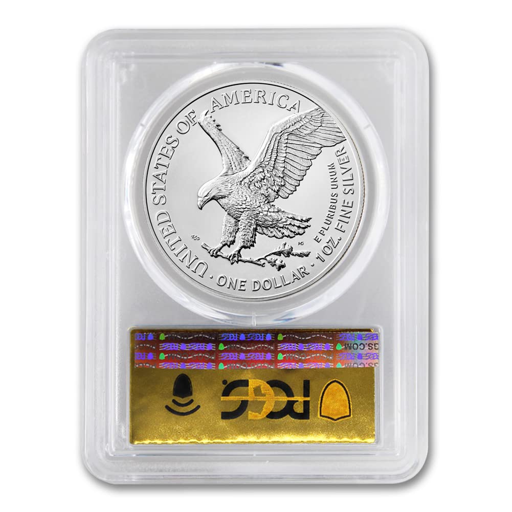 1 oz American Silver Eagle Coin MS-70 Q16676