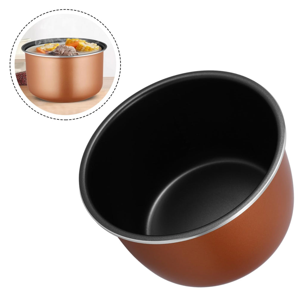 Aluminum Alloy Non Stick Electric Pressure Cooker Inner Pot E7461