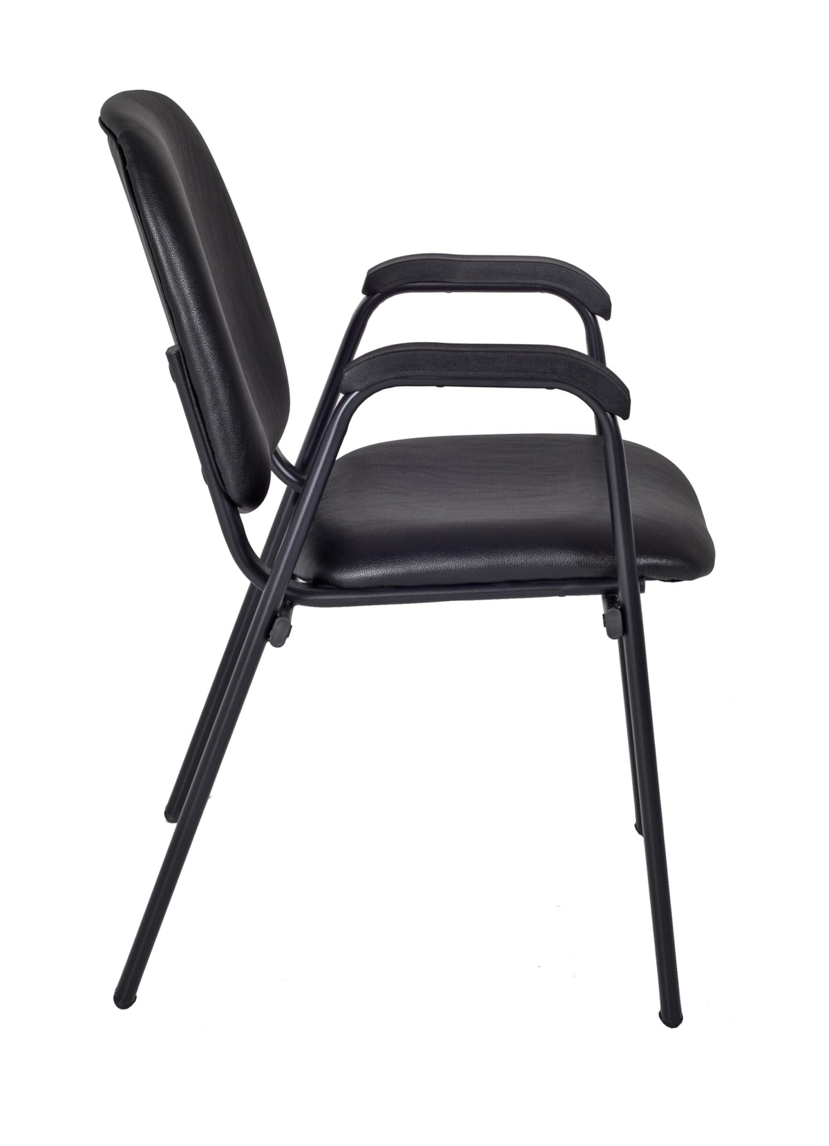 Vinyl Stacking Chair with Arms J7646