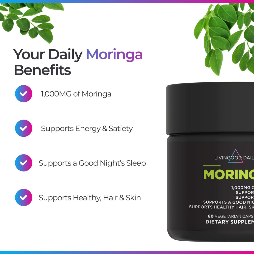 Moringa Capsules 1000mg 60 Capsules T903