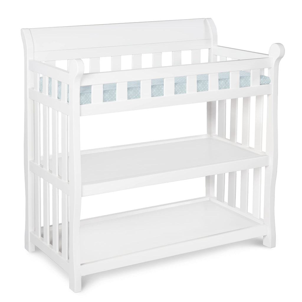 White Changing Table with Changing Pad C7902