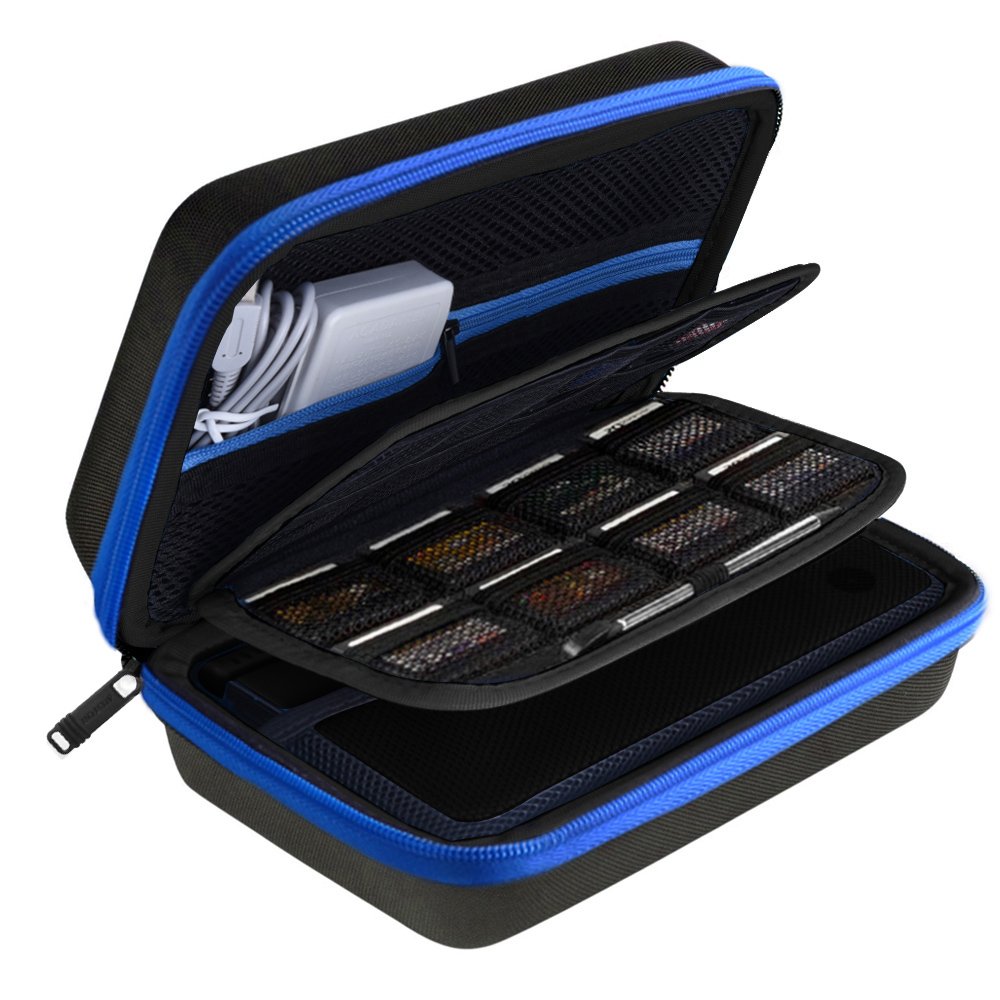 Carrying Case for Nintendo New 3DS XL Black Blue E361381