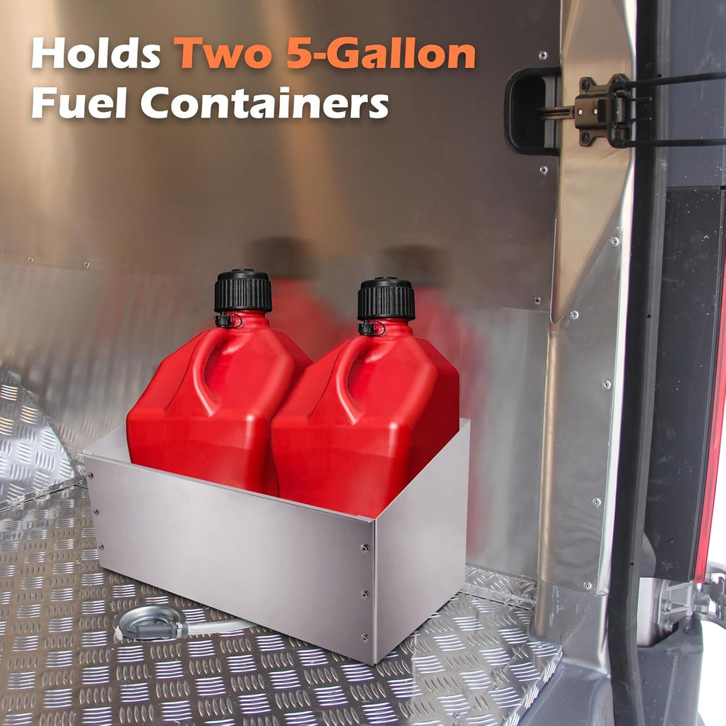 Aluminum Fuel Jug Holder Q249