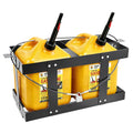 Heavy-Duty Fuel Jug Holder for Two 5 Gallon Gas Cans A203