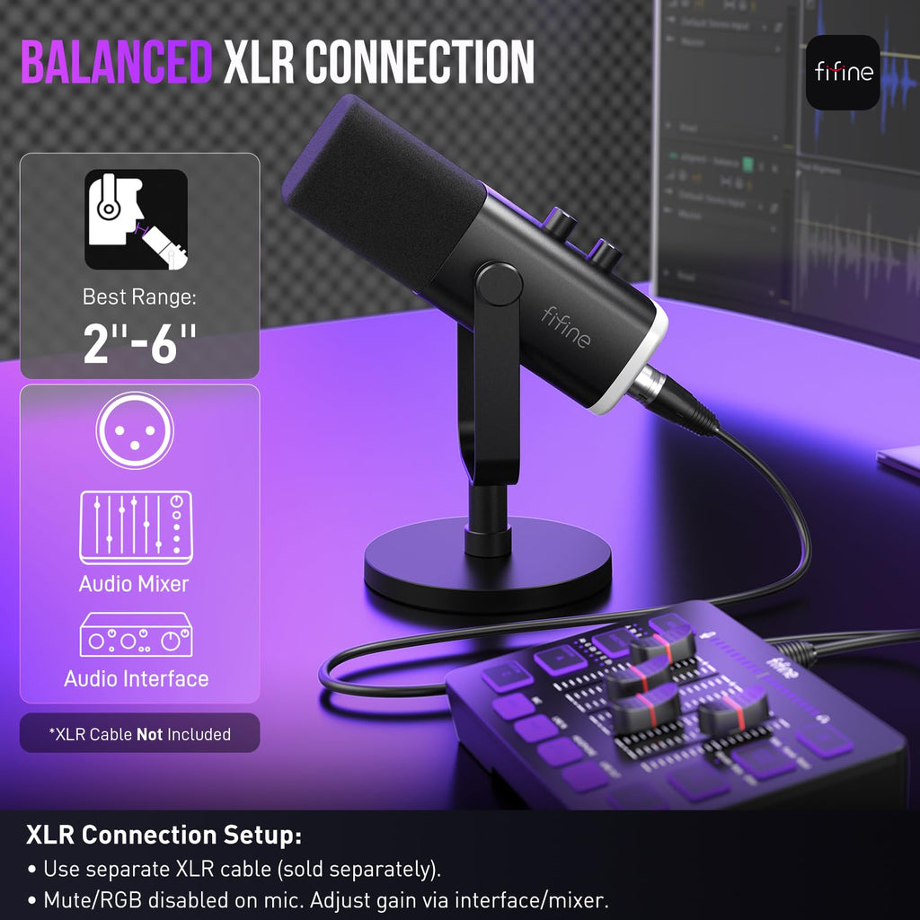 USB/XLR Dynamic Microphone H775755