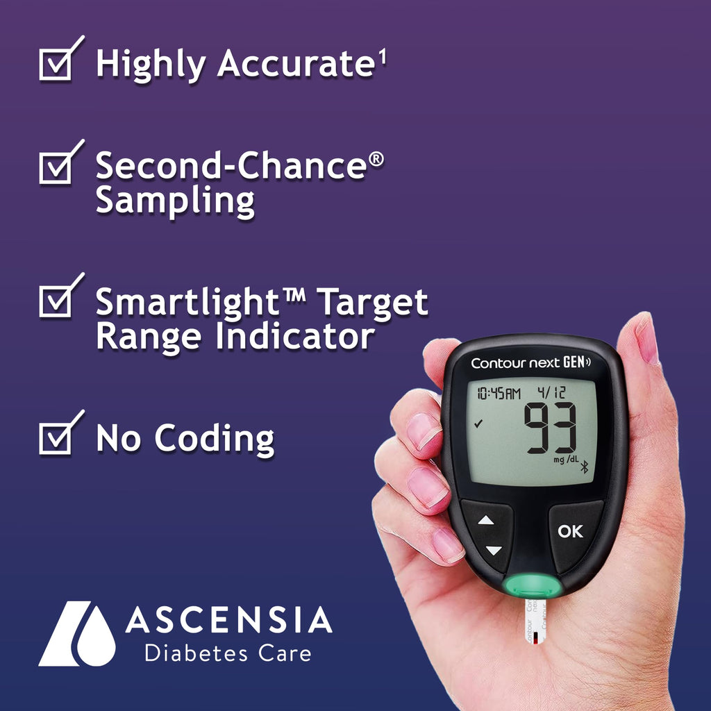 Blood Glucose Monitoring System + 55 Test Strips E226