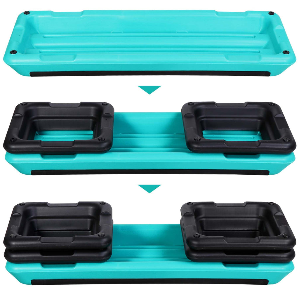 43" Adjustable Aerobic Stepper Bench with Risers W692624