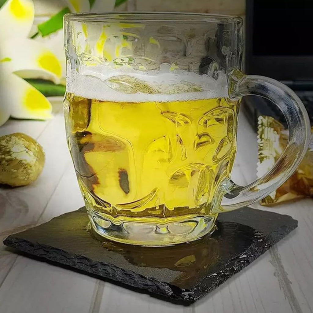 Natural Stone Cup Coaster Set with Non Slip Bottom M919745