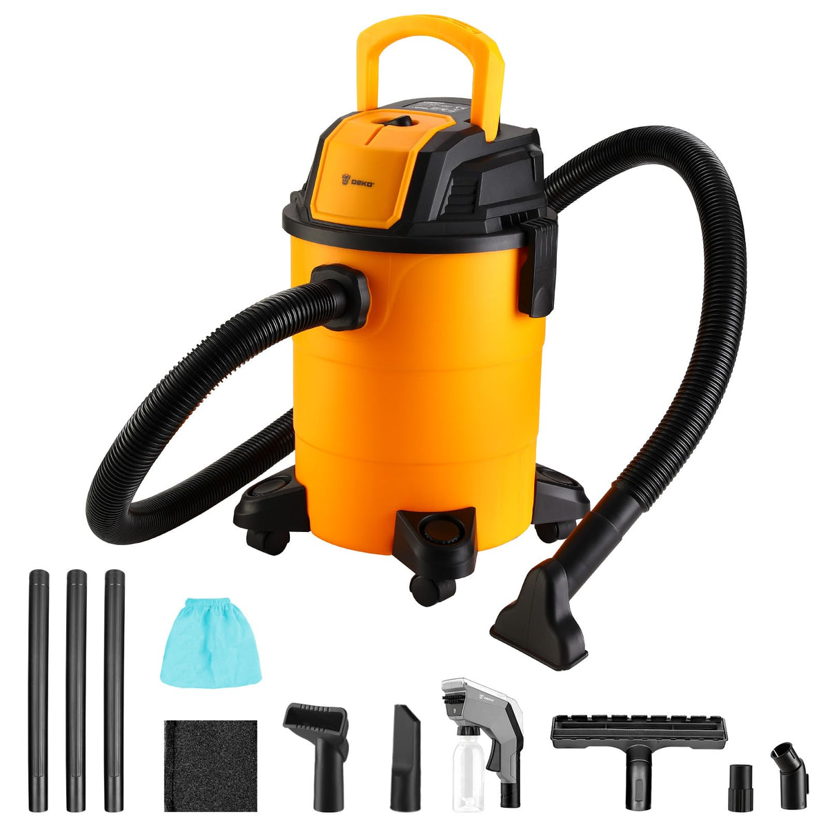 4-Gallon 3 Peak HP Wet Dry Shop Vacuum with Hose S425221