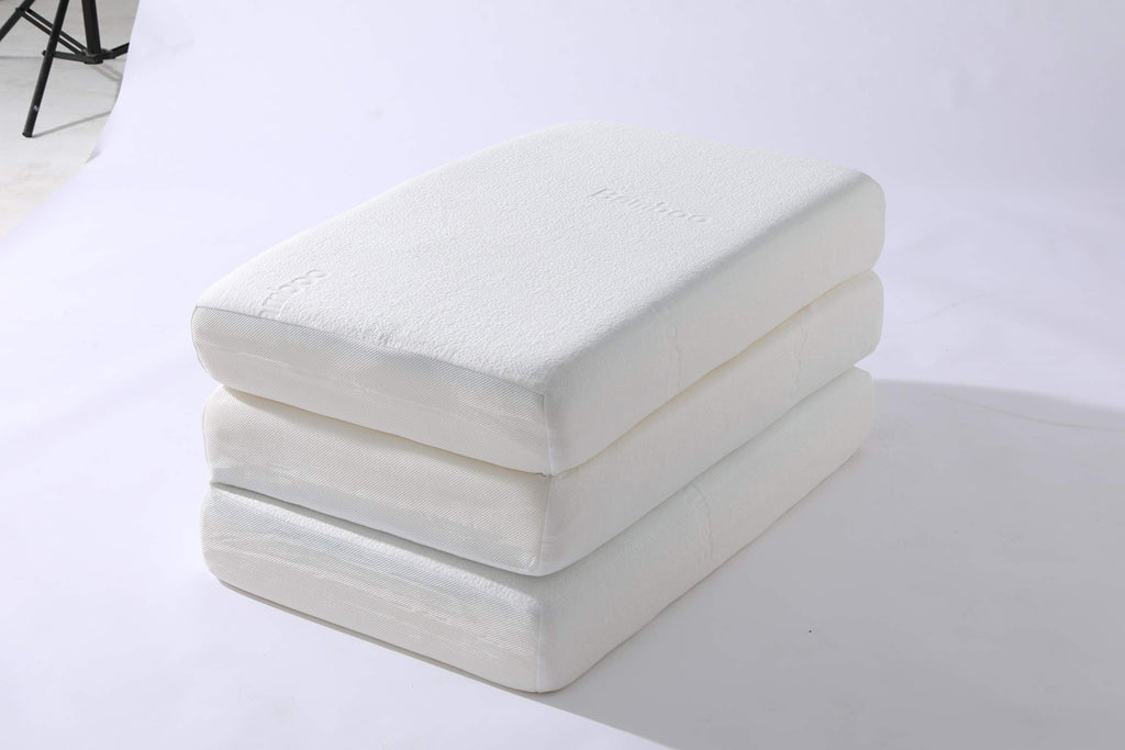 6-Inch Gel Infused Memory Foam Tri-fold Mattress with Bamboo Cover S2550