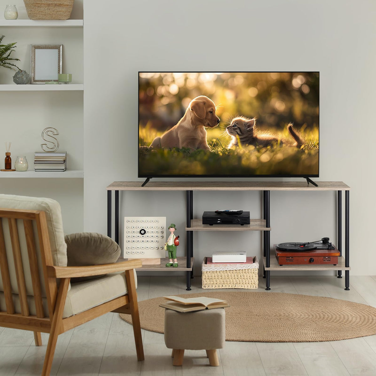 50 Inch Rustic Grey TV Stand O144698