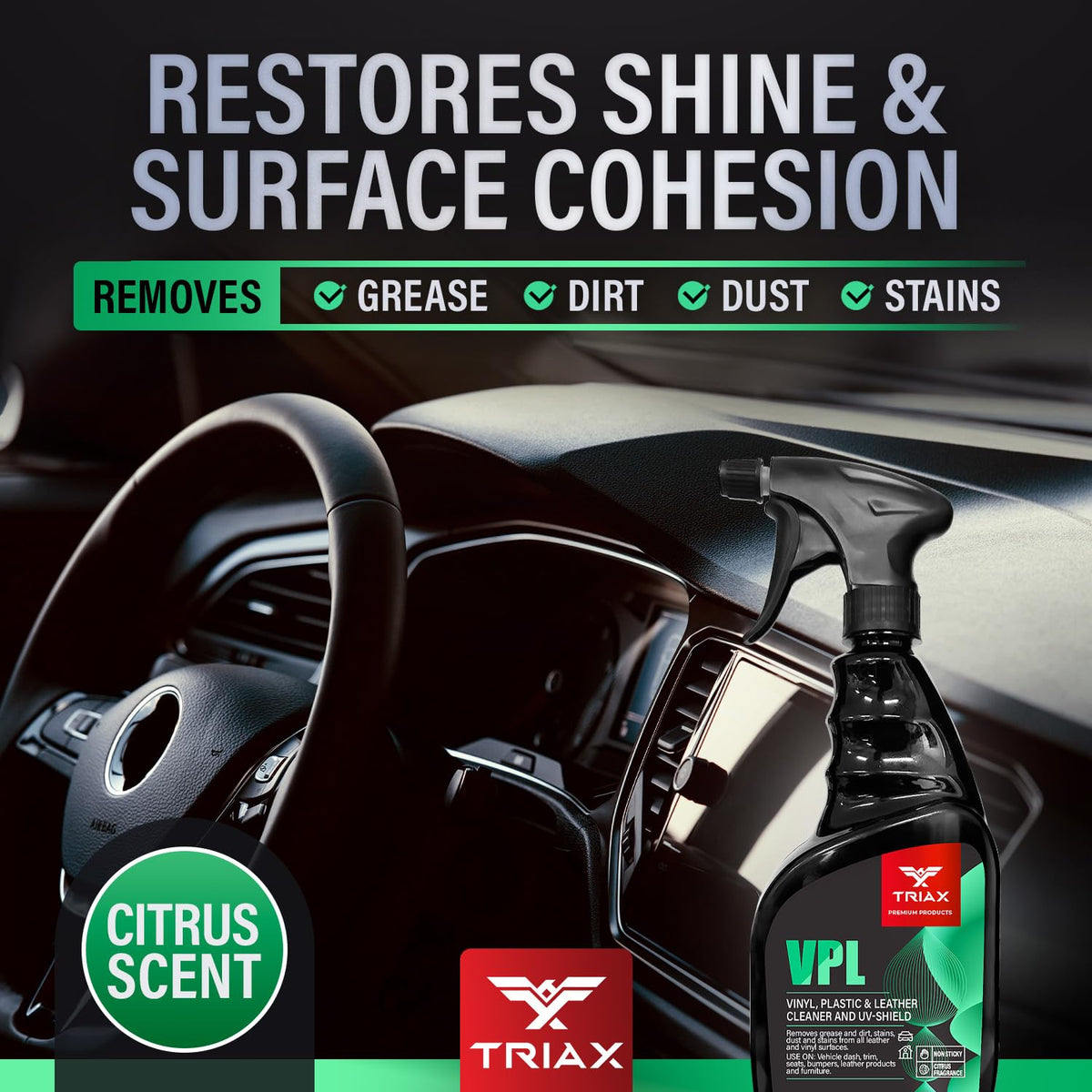 Vinyl Plastic Leather Cleaner 1 Gallon G766654