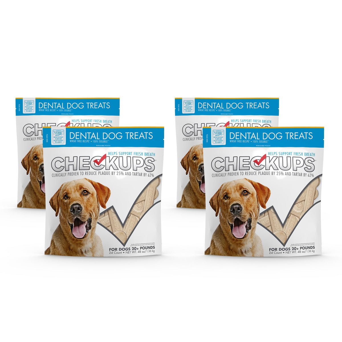 24 Treats 48 oz Dental Dog Treats U97449