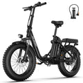 Folding Electric Bike with Rear Rack D679