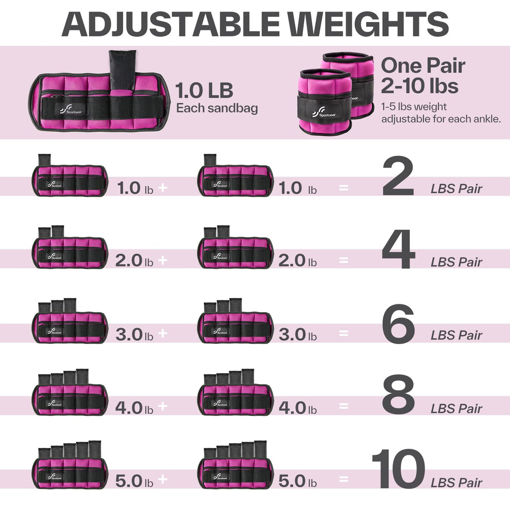 Adjustable Ankle Weights H34852