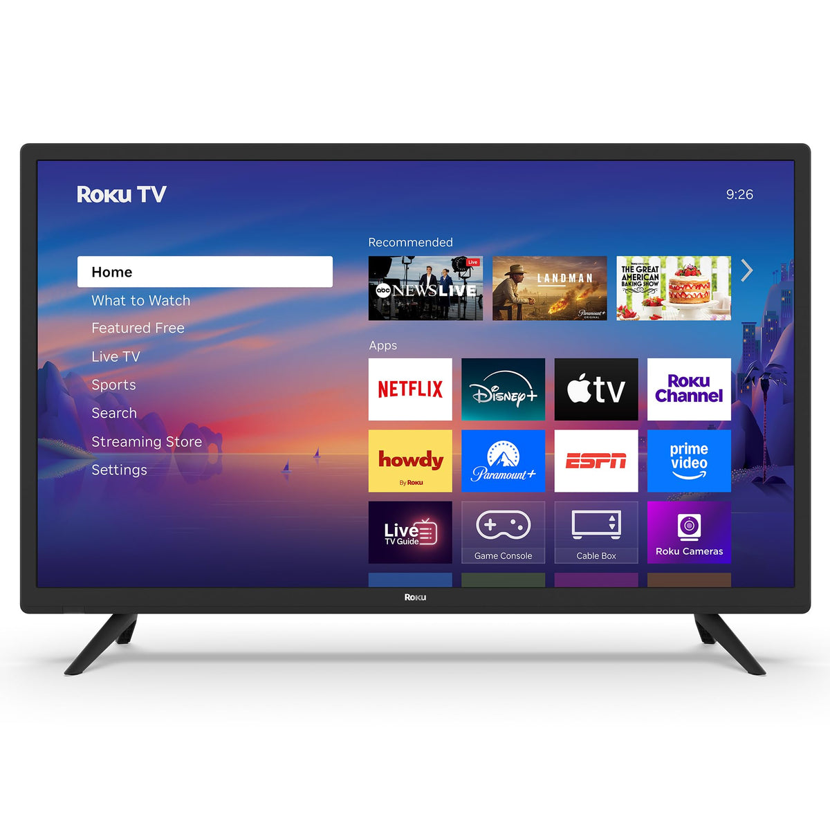 32-Inch 720p HD Smart TV with Voice Remote Q919606
