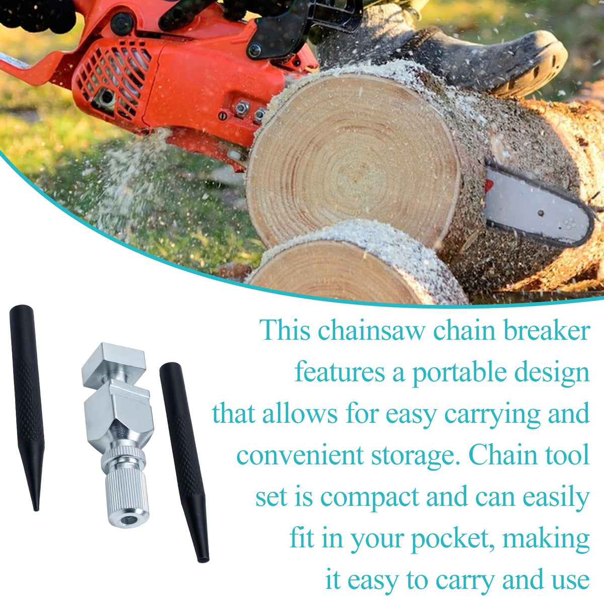 Pocket Chainsaw Chain Breaker Tool Kit R623553