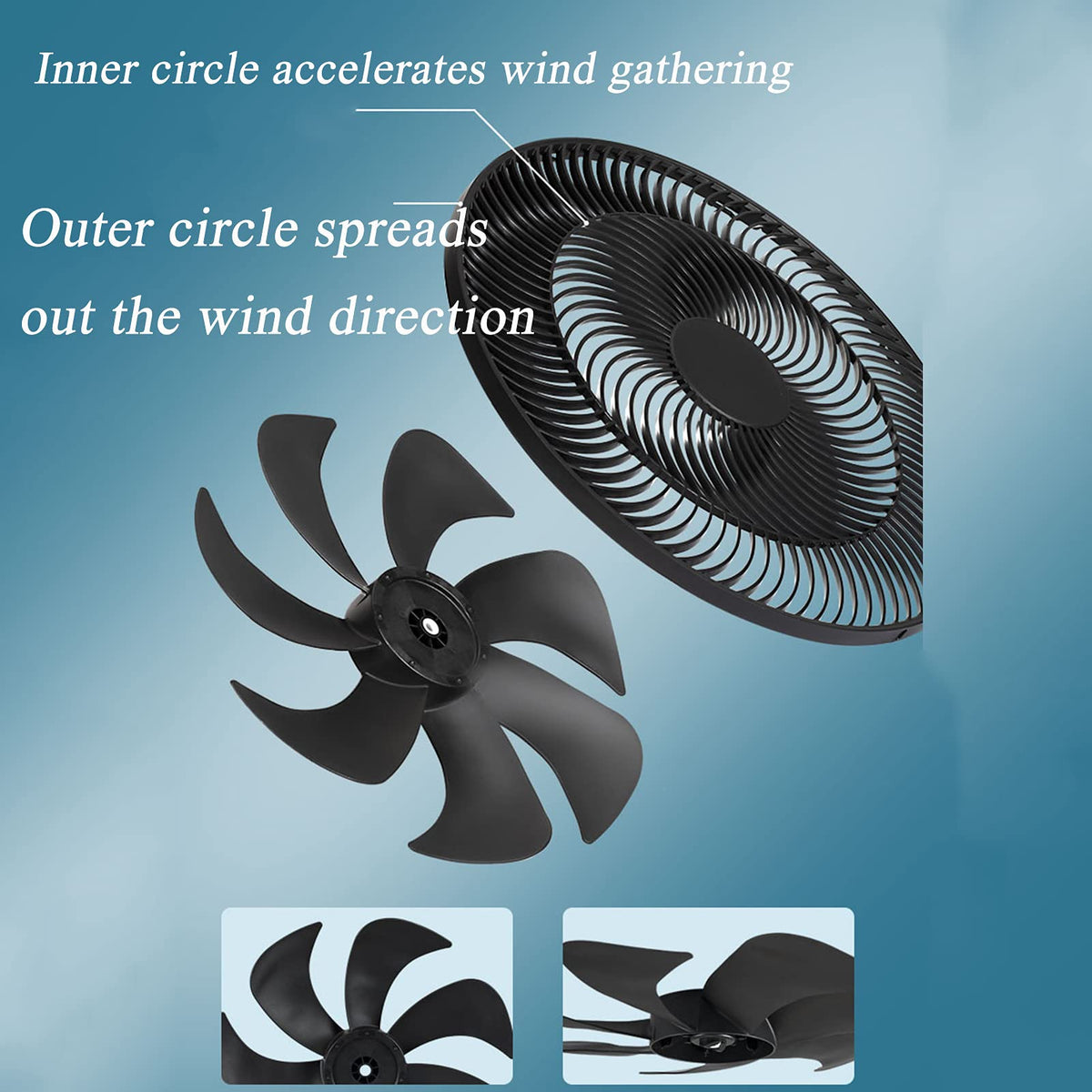 16 Inch Oscillating Pedestal Fan V621