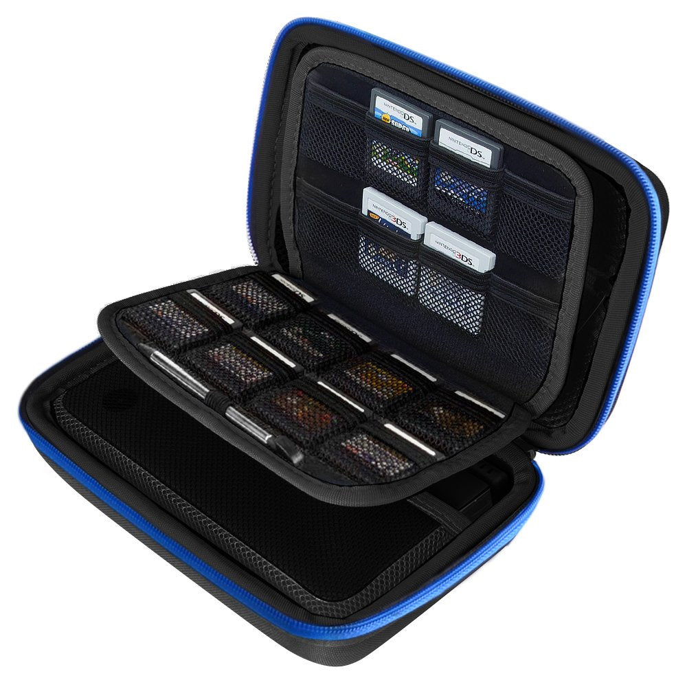 Carrying Case for Nintendo New 3DS XL Black Blue E361381