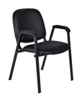 Vinyl Stacking Chair with Arms J7646