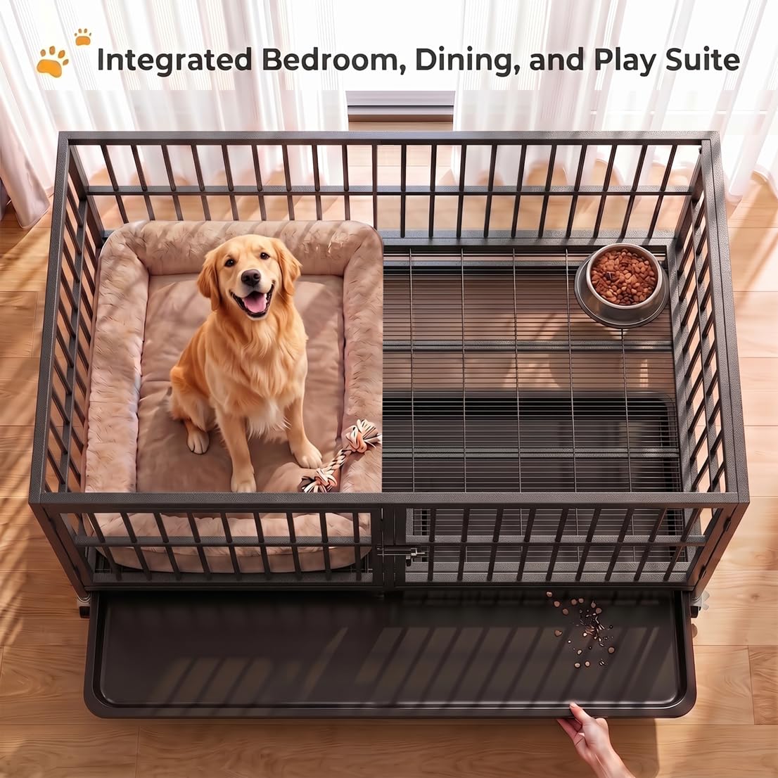 48" Heavy Duty Dog Crate G1803