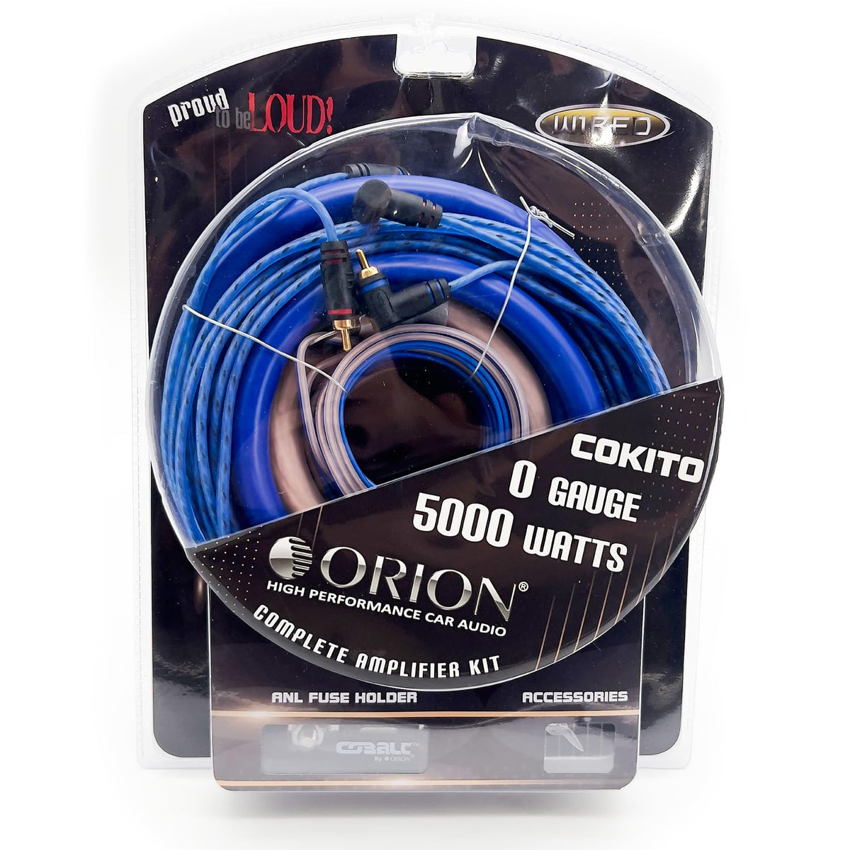 0-Gauge CCA Amp Wiring Kit D4410