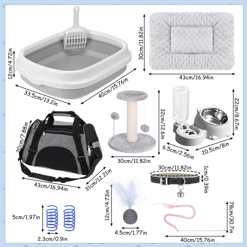 10 Pcs Kitten Starter Kit K2825
