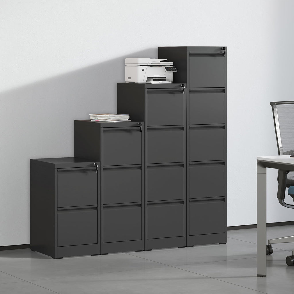 Metal File Cabinet with Drawer Heavy Duty Locking D99872