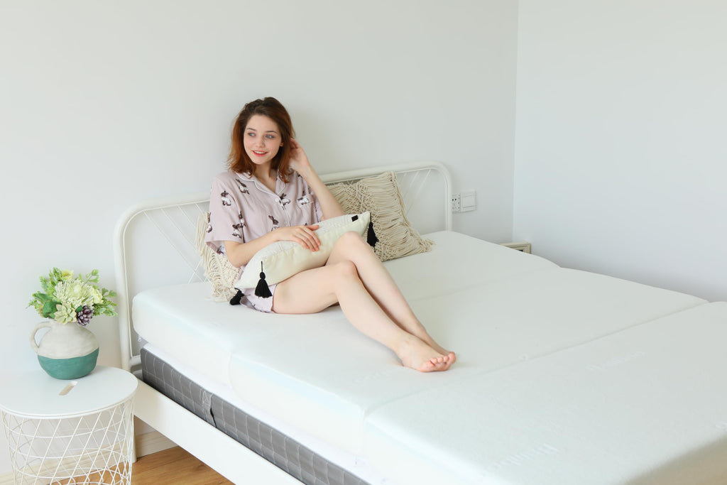 6-Inch Gel Infused Memory Foam Tri-fold Mattress with Bamboo Cover S2550
