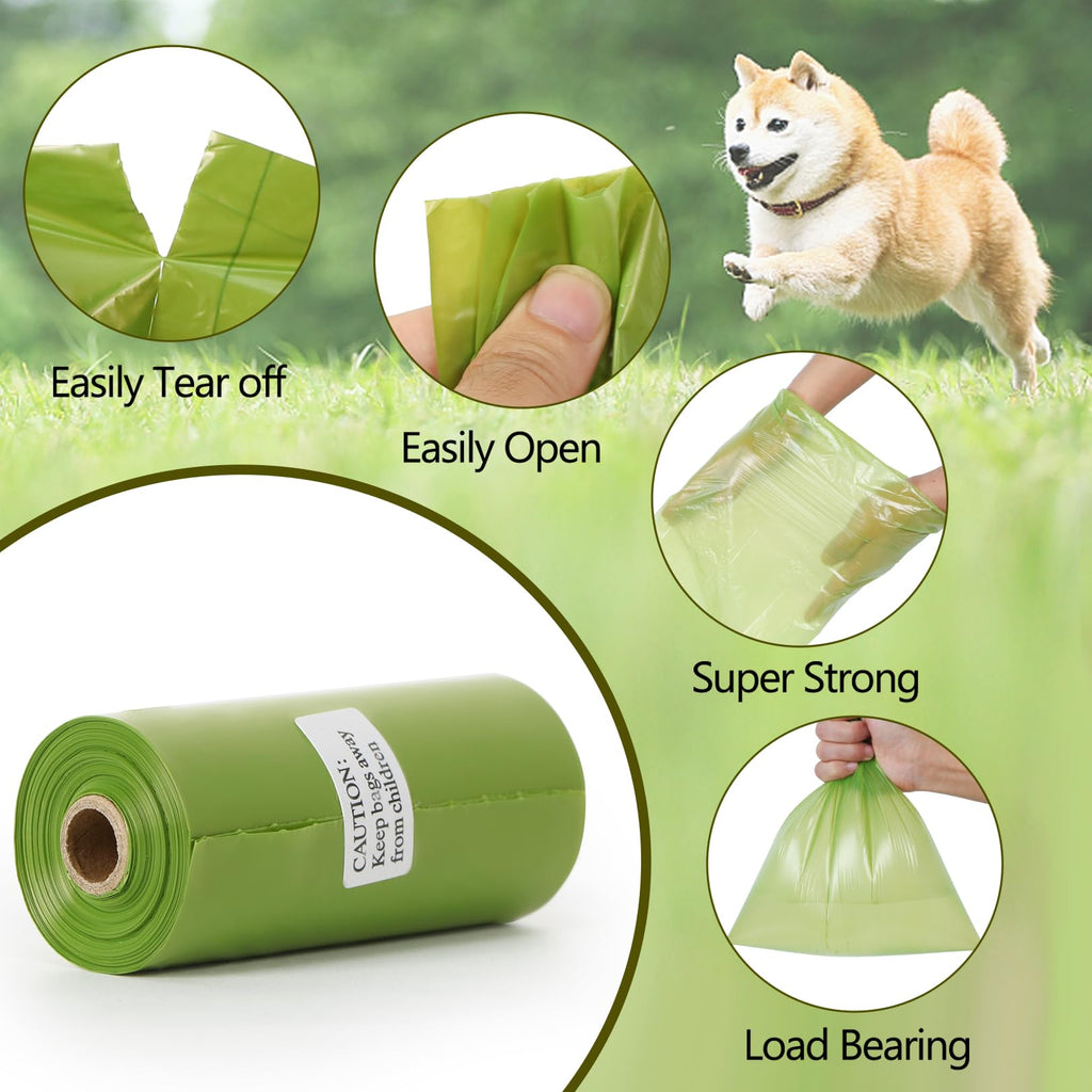 Extra Thick Leak Proof Unscented Dog Poop Bags 300 Count E631418