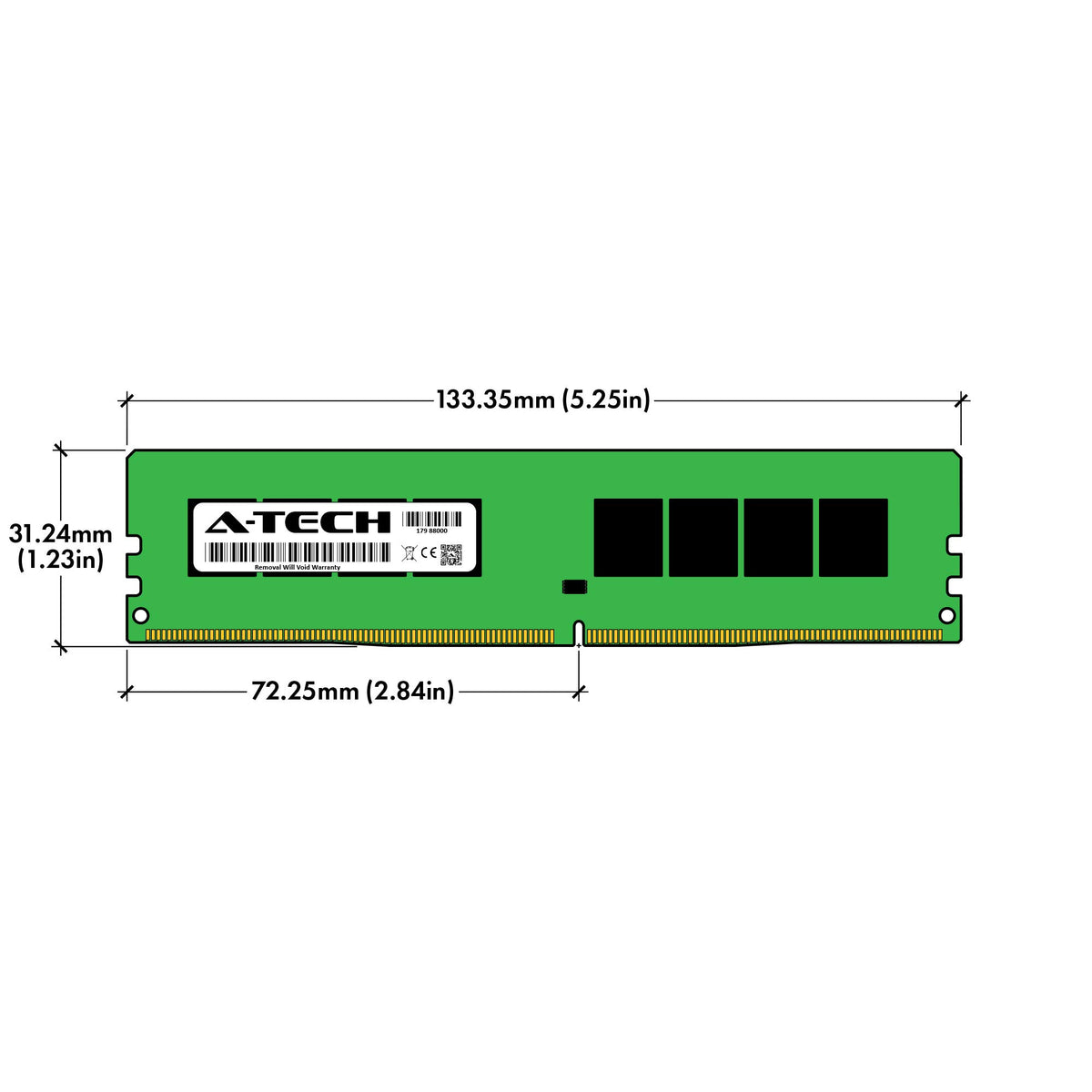 16GB DDR4 2400MHz Non-ECC Desktop RAM Memory Kit B9635