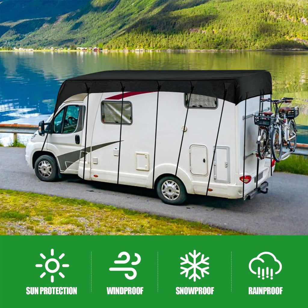 3.3m Camper Cover 210D Oxford Cloth Grey W903974