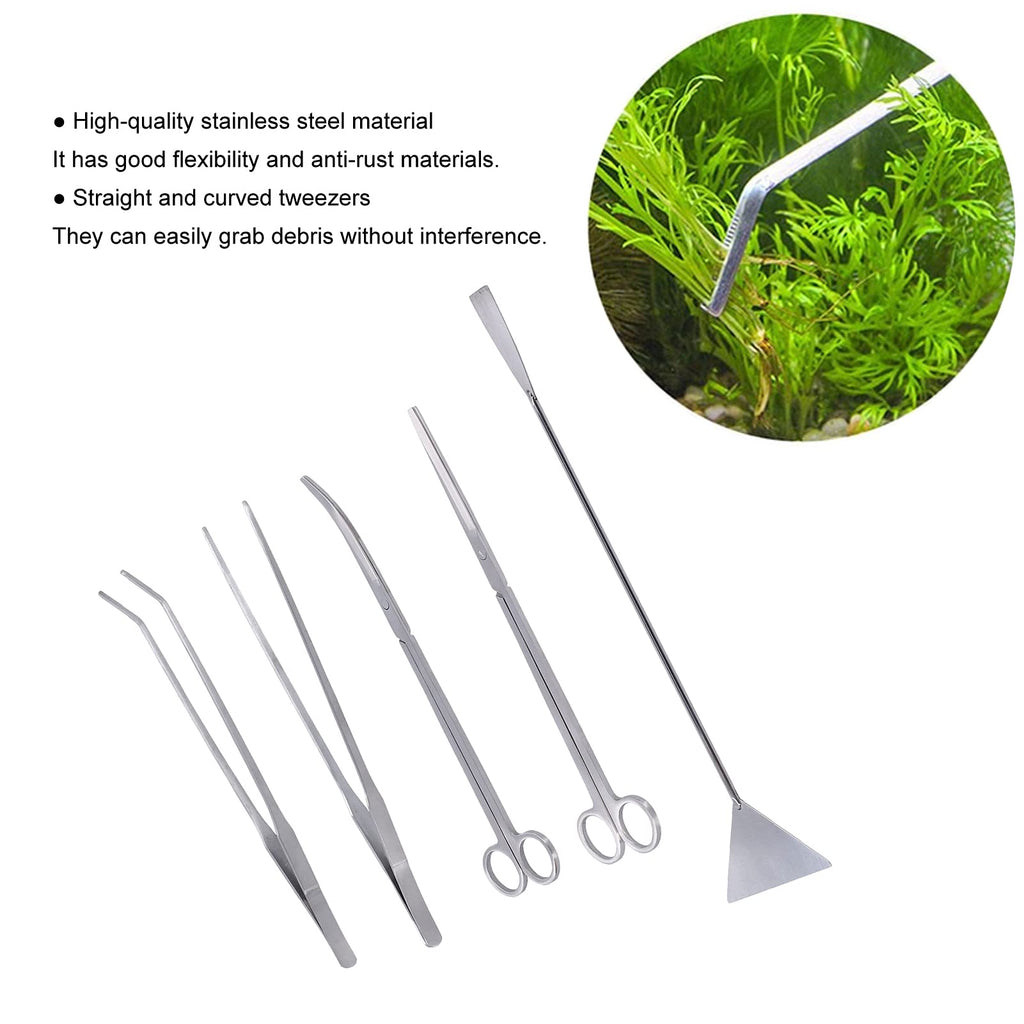 5-in-1 Stainless Steel Aquarium Maintenance Kit Z476904