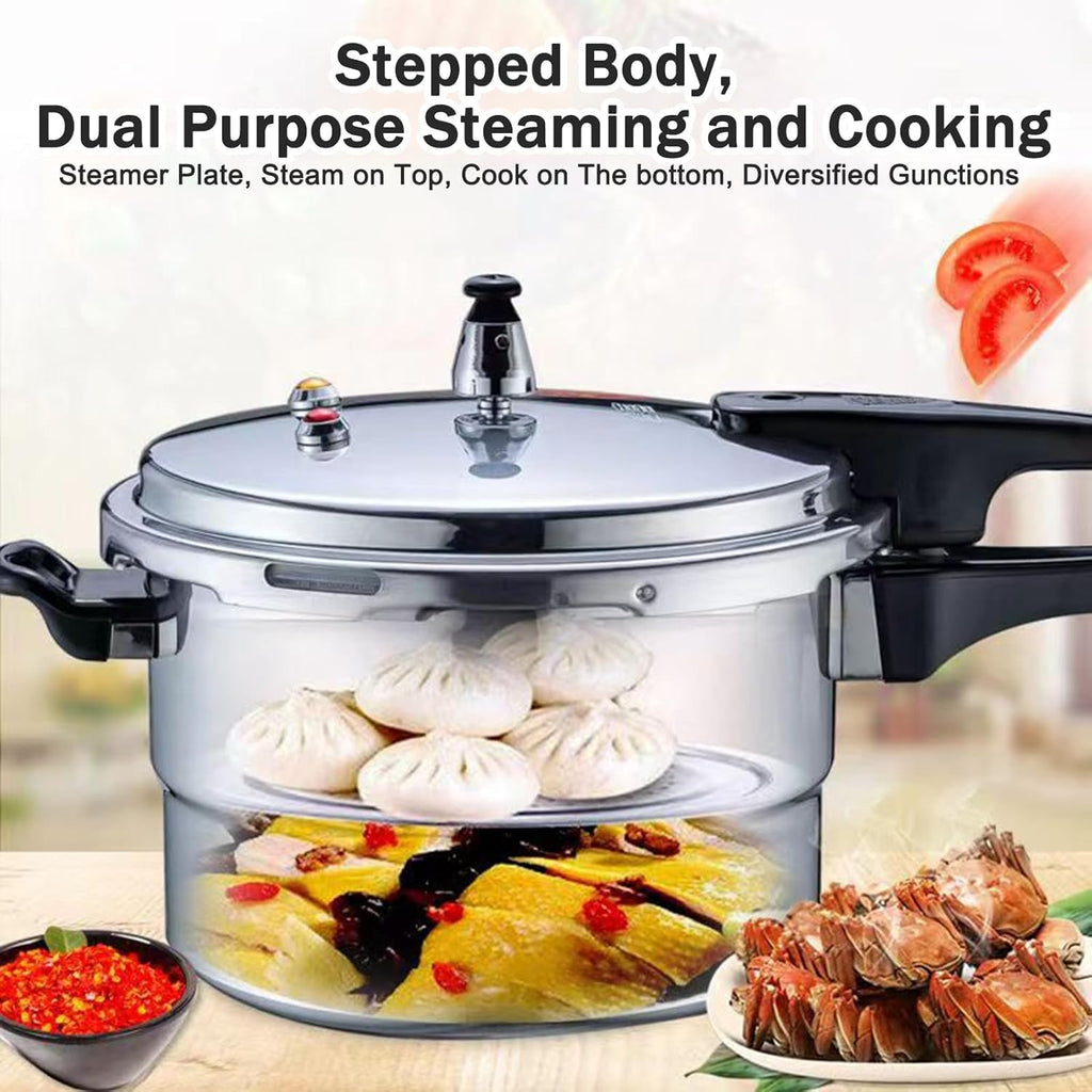4.2 Quart Aluminum Pressure Cooker O54481
