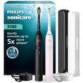 Black & Light Pink 2 Pack Electric Toothbrush A3266