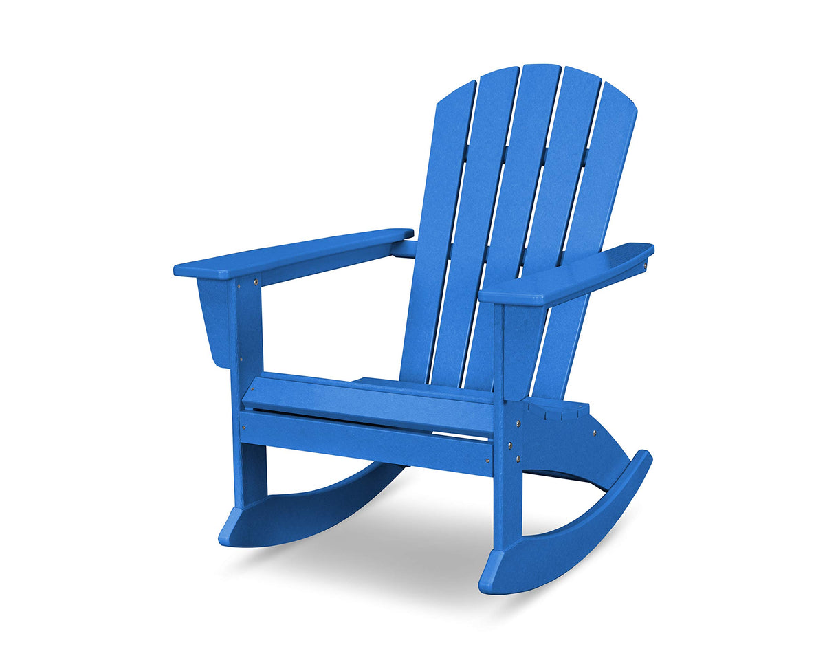 Pacific Blue Adirondack Rocking Chair Q846030
