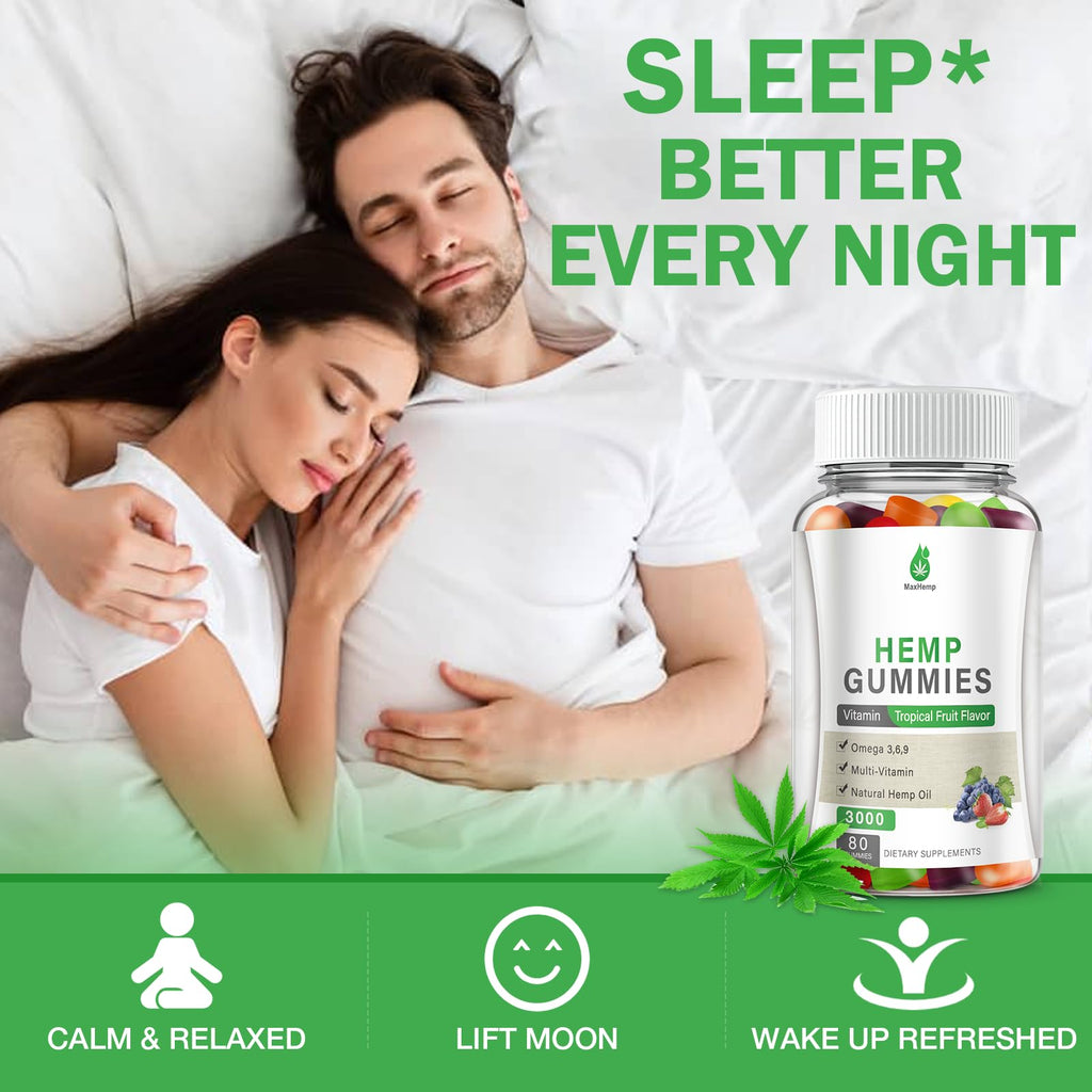 Organic Hemp Gummies 4 Pack Vegan F436