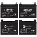 12V 35AH SLA Battery 4 Pack H221